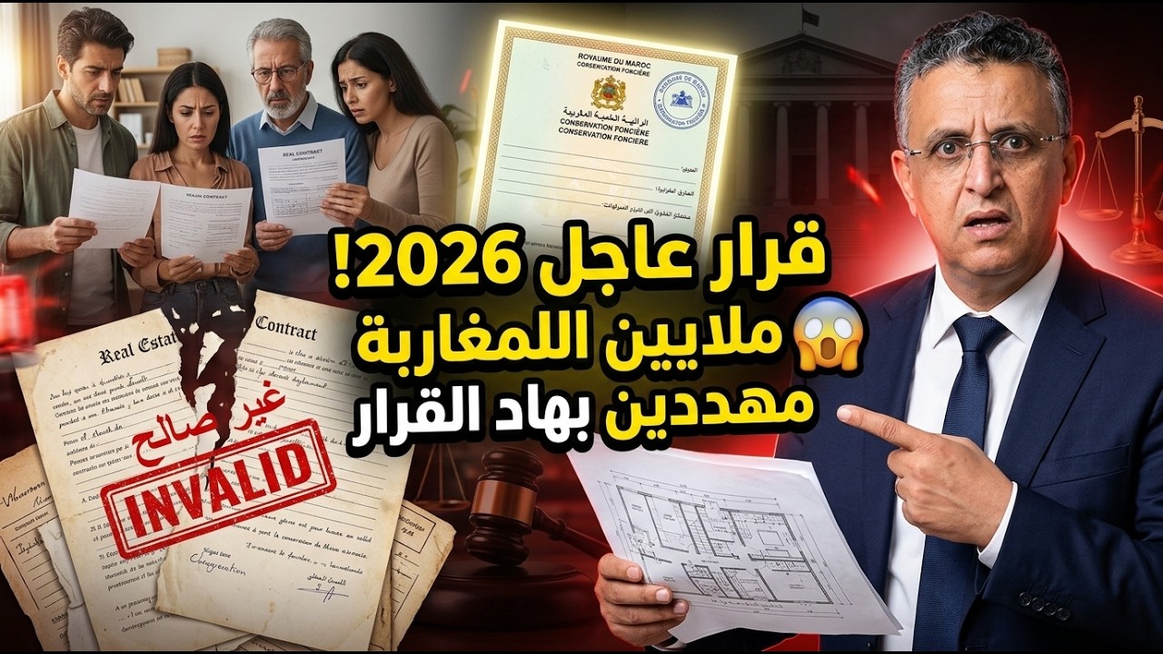 عندك أرض أو دار غير محفظة؟ هاهي الطريقة الجديدة لتسوية عقارات العرفي قبل مايفوت الفوت!
