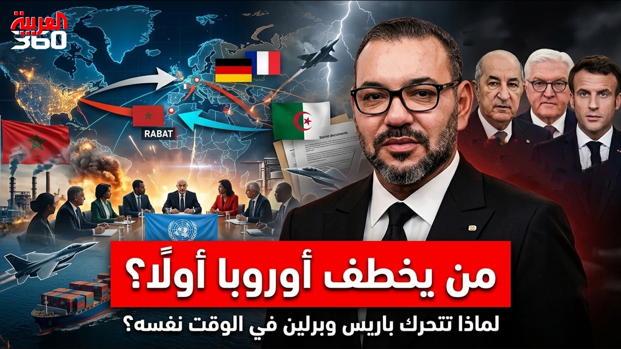 ضربة سياسية مدوية.. أوروبا تعيد رسم خريطة المغرب والجزائر