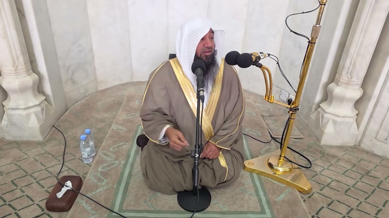 حضور الشيطان وقت النزاع# كلمة بعد صلاة الظهر الأربعاء ٨-٢-١٤٤٨ هجريا# الشيخ أ. د محمد الحجيلي