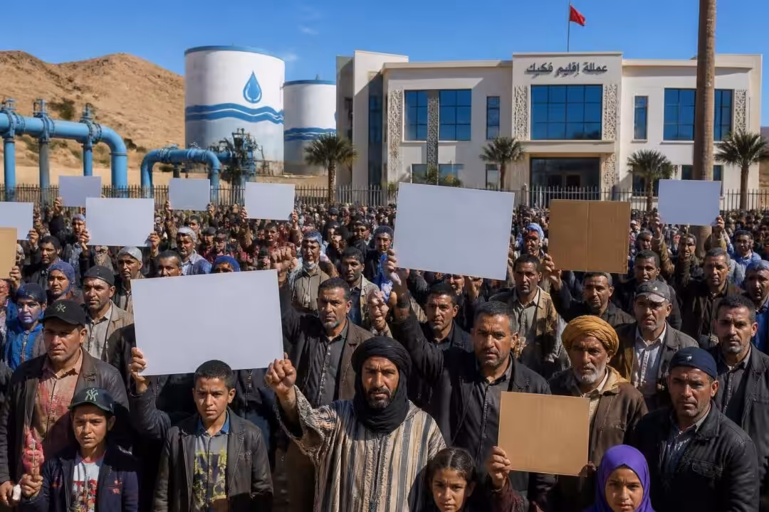يؤكد الائتلاف الوطني لحراك فكيك رفضه القاطع لخوصصة قطاع المياه، مطالبًا بالحفاظ على هذا المورد الحيوي وضمان إدارته بشكل عادل وفعّال.