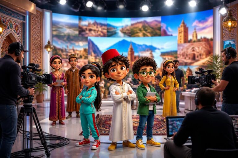 الرسوم المتحركة المغربية تتألق وتخطف الأضواء على الساحة العالمية عبر شاشة TV5MONDE