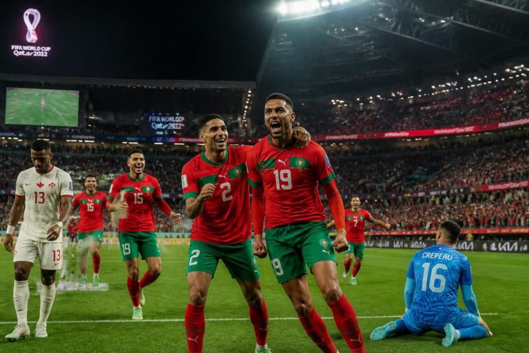 المغرب يتغلب على كندا، مستضيفة كأس العالم المشاركة، 3-0 ويتأهل إلى ربع نهائي البطولة
