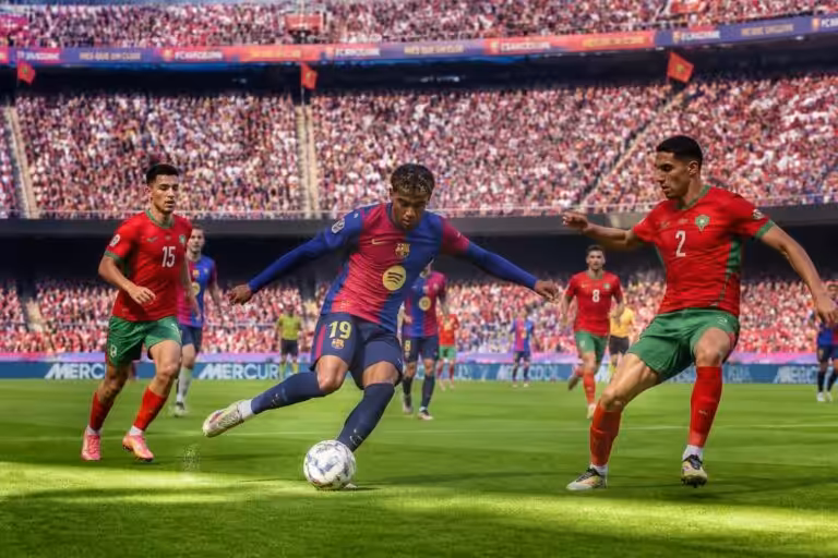 برشلونة يختتم جدول تحضيراته بمباراة ودية ضد المغرب