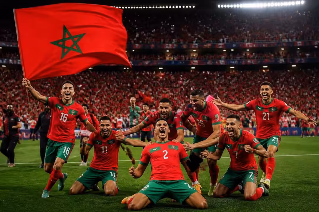 استكشف تاريخ المغرب في كأس العالم وكيف أصبح أسود الأطلس أول فريق أفريقي يصل إلى مراحل متقدمة، مبرزين إنجازاتهم وأثرهم في كرة القدم العالمية.