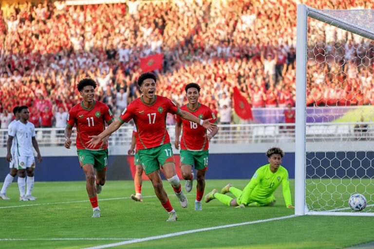 كأس العالم تحت 17 سنة: منتخب المغرب يسجل 16 هدفًا في مرمى كاليدونيا الجديدة ويتأهل إلى الدور التالي