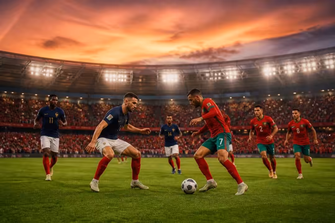 اكتشف توقعات احتمالات مواجهة فرنسا ضد المغرب، موعد المباراة، واختيارات ربع نهائي كأس العالم 2026 في تغطية شاملة لأبرز اللحظات والتحليلات.