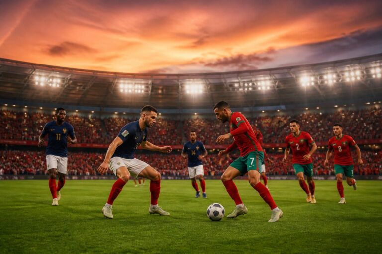 مواجهات فرنسا ضد المغرب: توقعات الاحتمالات، موعد المباراة، واختيارات ربع نهائي كأس العالم 2026