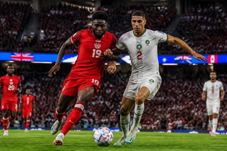 نتائج مباراة كندا ضد المغرب اليوم: تغطية مباشرة، تحديثات وإحصائيات كأس العالم للفيفا