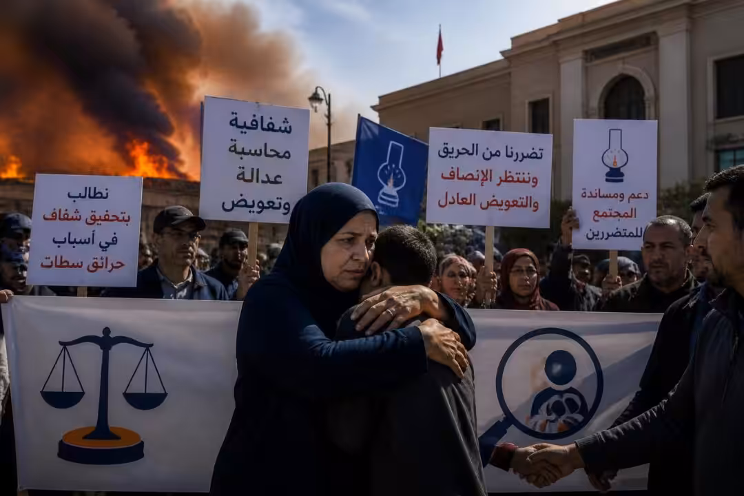 يطالب حزب 'البيجيدي' بالكشف الشفاف عن أسباب حرائق سطات وضمان توفير تعويضات عادلة للمتضررين، مؤكداً على أهمية التدخل السريع لحماية المواطنين والممتلكات.