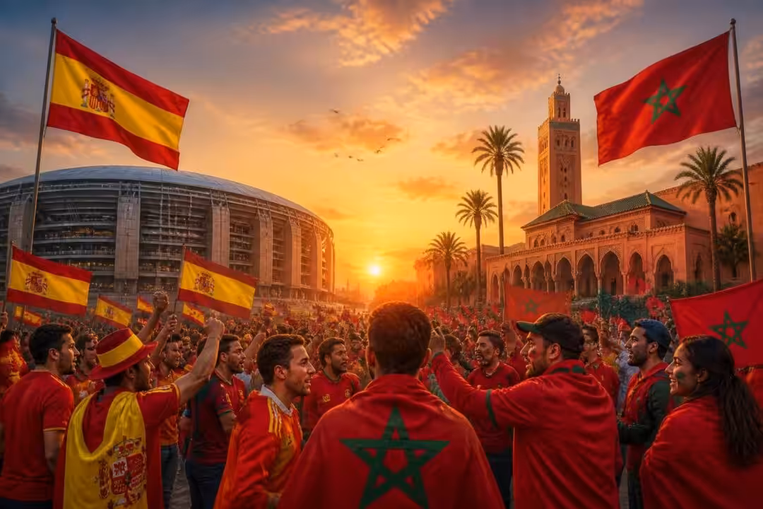 تنافس إسبانيا والمغرب بشدة لاستضافة نهائي كأس العالم 2030، مع تسليط الضوء على فرص كل دولة والتحديات التي تواجهها في هذا السباق الحماسي.