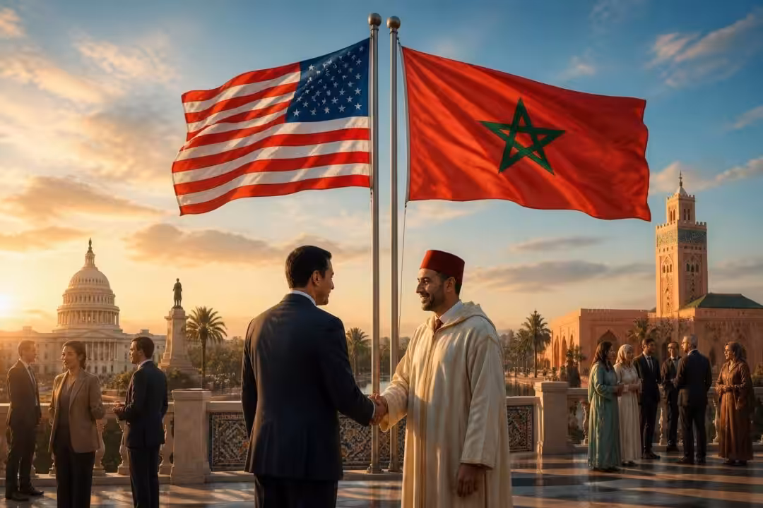 اكتشف كيف أصبح المغرب الصديق الأول لأمريكا، وعلاقته المتينة التي تعزز التعاون والتفاهم بين البلدين.