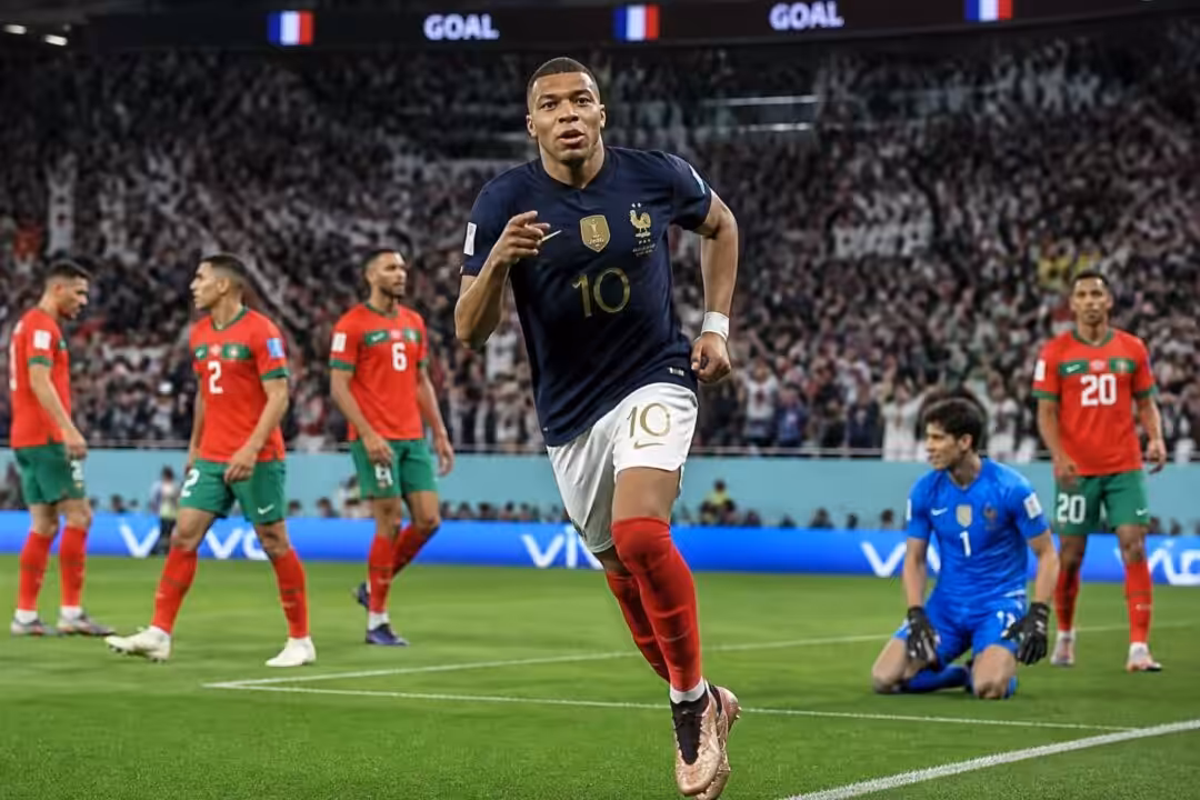 تحليل شامل لأداء لاعبي منتخب فرنسا في مواجهة المغرب، مع تسليط الضوء على تألق مبابي الذي قاد الفريق للوصول إلى نصف نهائي البطولة.