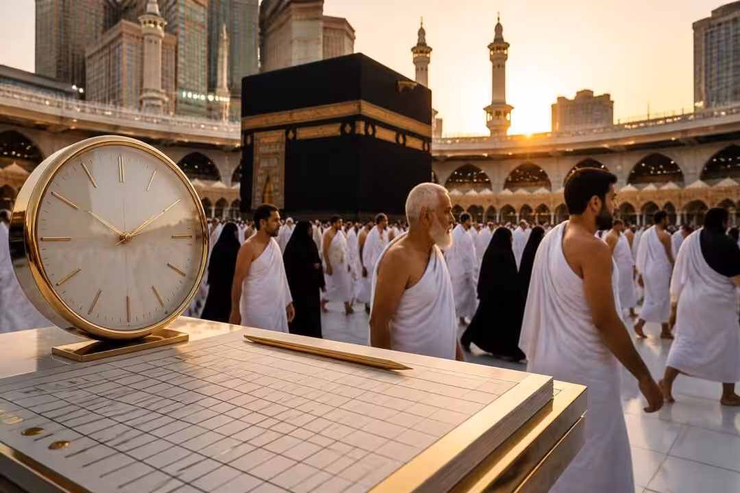 اكتشف جدول الحرم المكي الشامل لتسهيل أداء مناسك الحج بسهولة ويسر. دليل مفصل يساعدك في تنظيم زيارتك وتأدية العبادات دون عناء.