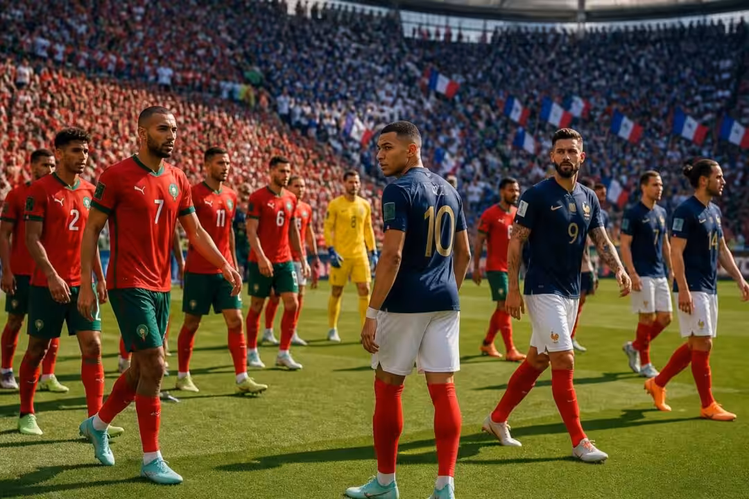 تابع أهم أخبار الفرق، التشكيلات، والتوقعات لمباراة فرنسا ضد المغرب في كأس العالم بتاريخ 09/07. تعرف على تفاصيل المواجهة المثيرة قبل انطلاقتها.