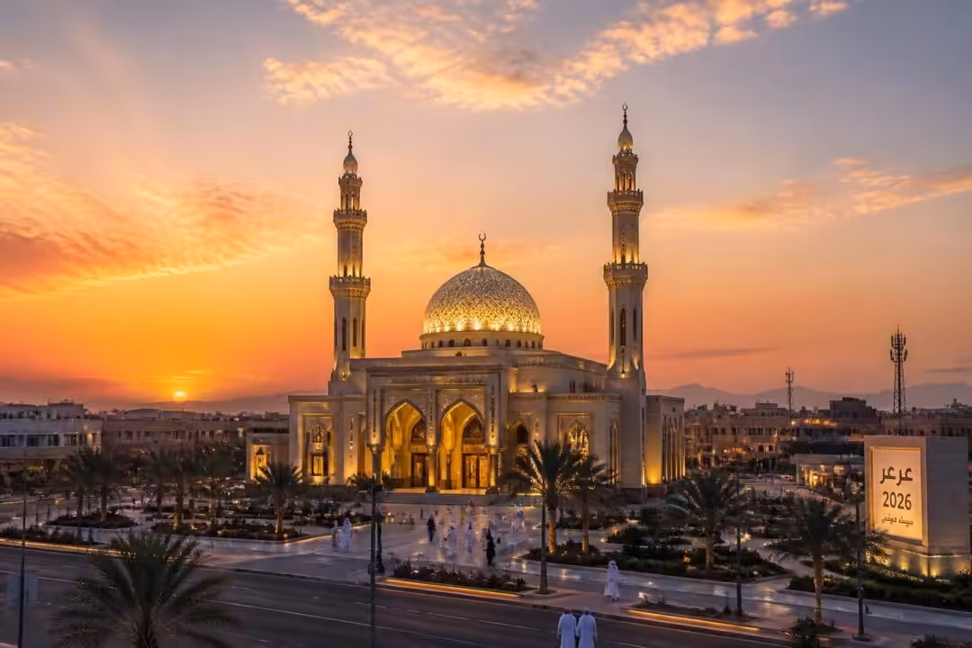 اكتشف مواعيد الصلاة في عرعر لعام 2026 مع أفضل الأوقات لأداء الصلاة بدقة وسهولة، واحصل على جدول تفصيلي يساعدك في تنظيم صلواتك اليومية.